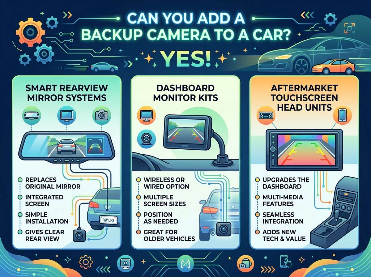 Can You Add a Backup Camera to a Car