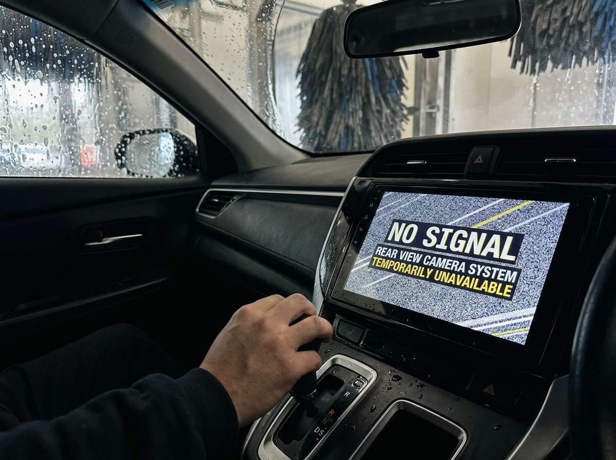Backup Camera Not Working After Car Wash