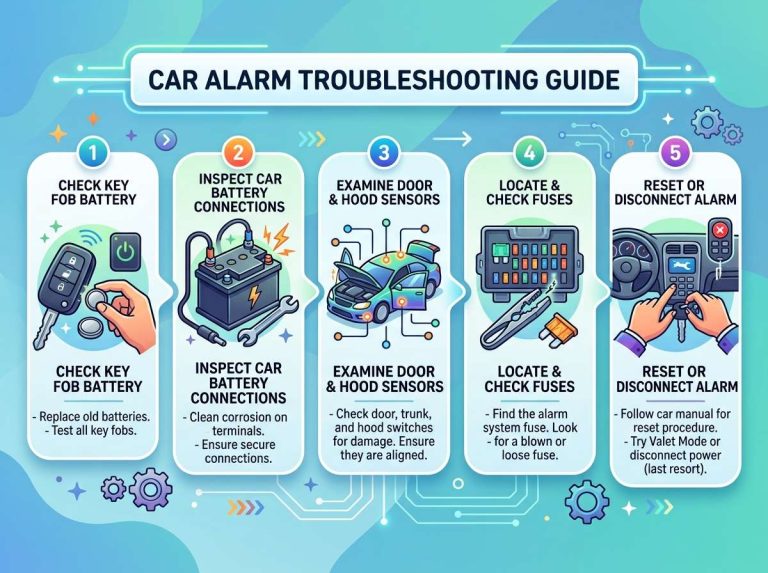 Car Alarm Troubleshooting Guide