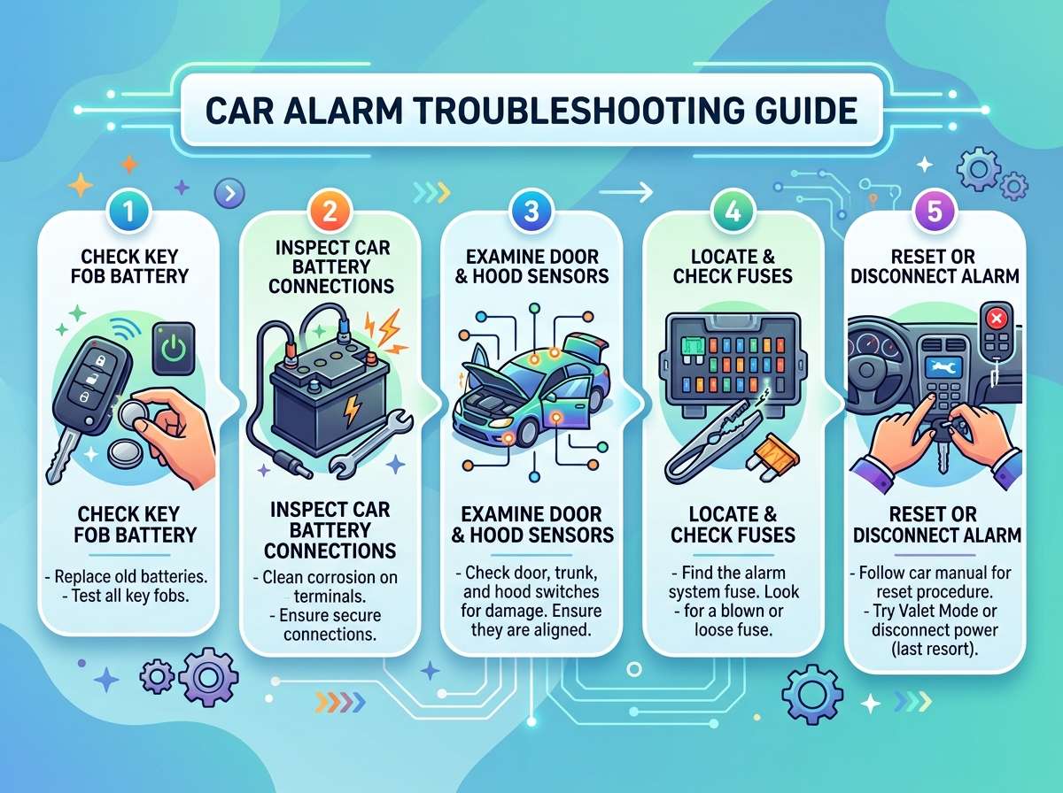 Car Alarm Troubleshooting Guide