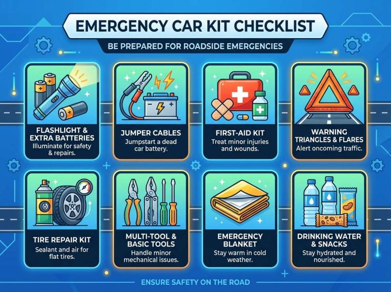 Emergency Car Kit Checklist