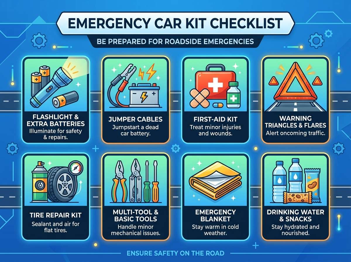 Emergency Car Kit Checklist