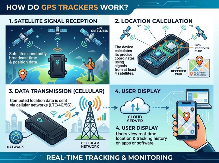 How GPS Trackers Work