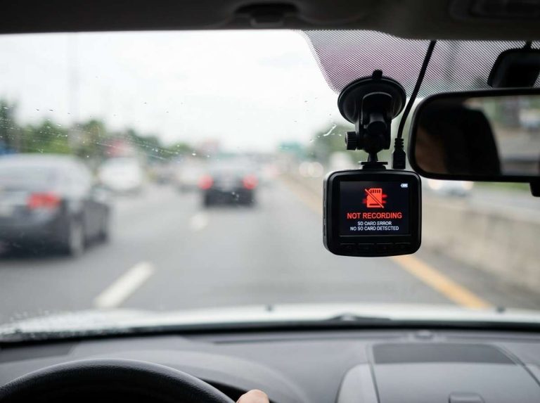 Why Your Dash Cam Isn't Recording