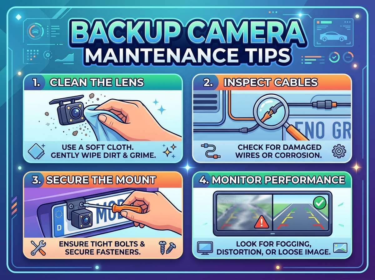 Backup Camera Maintenance Tips