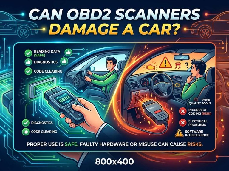 Can OBD2 Scanners Damage a Car?