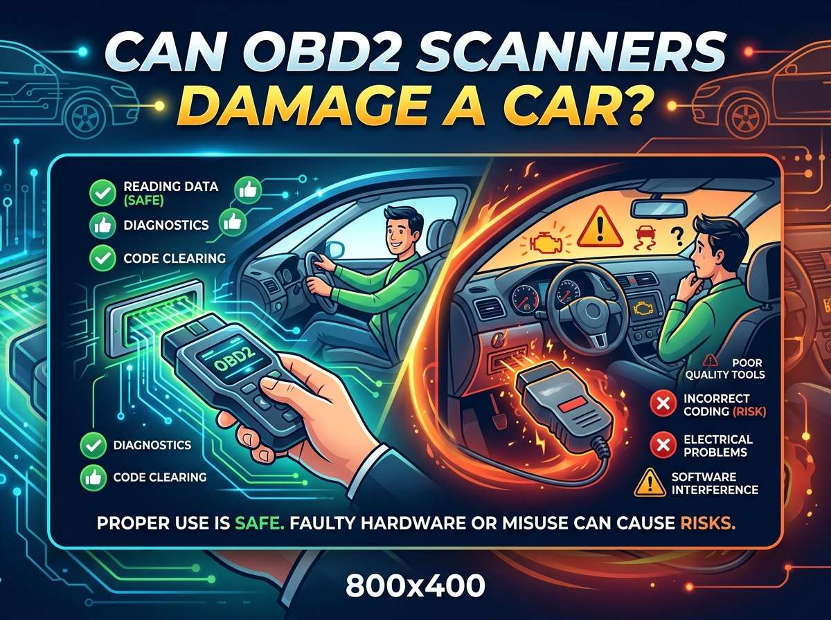 Can OBD2 Scanners Damage a Car?