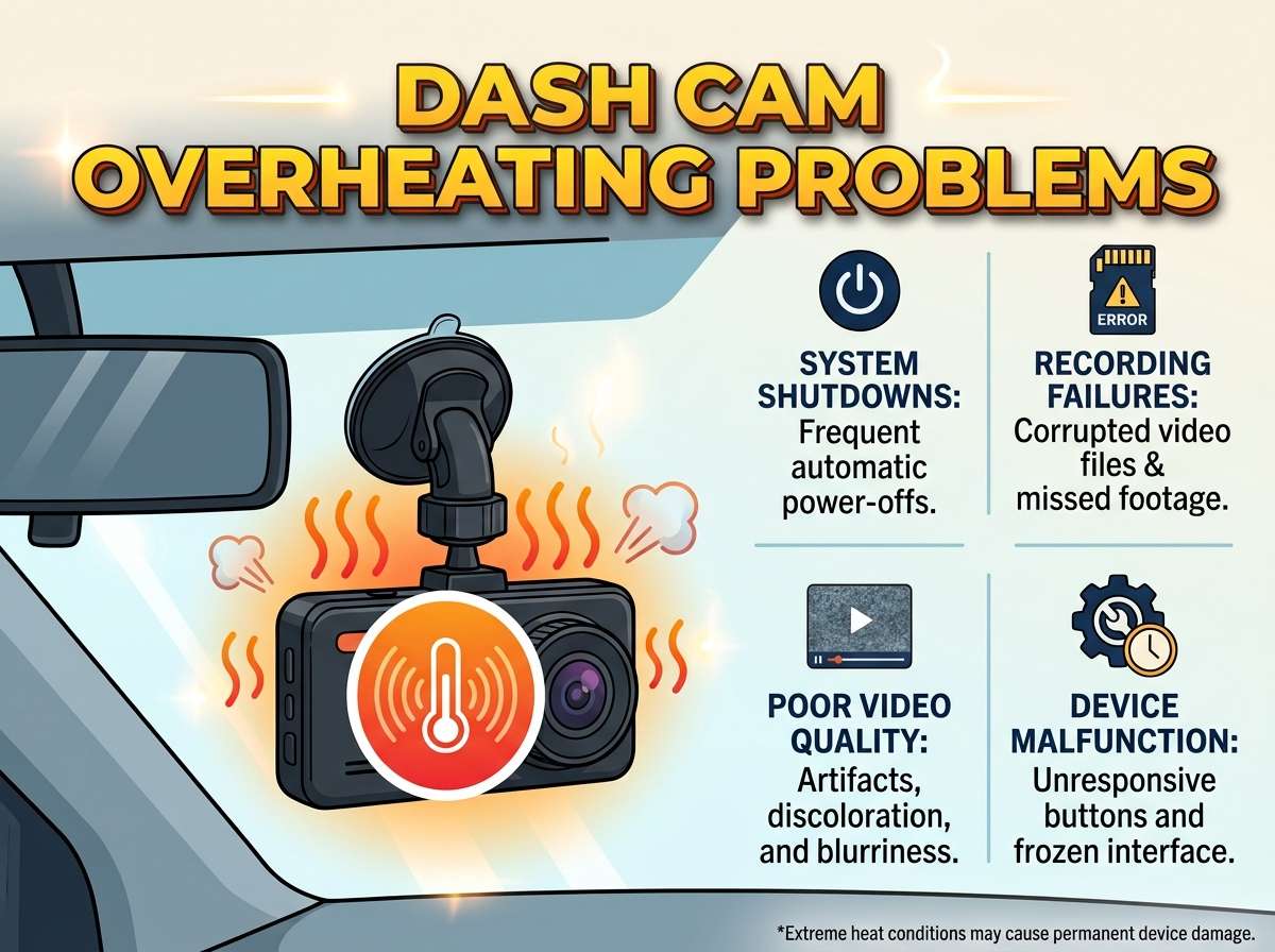 Dash Cam Overheating Problems