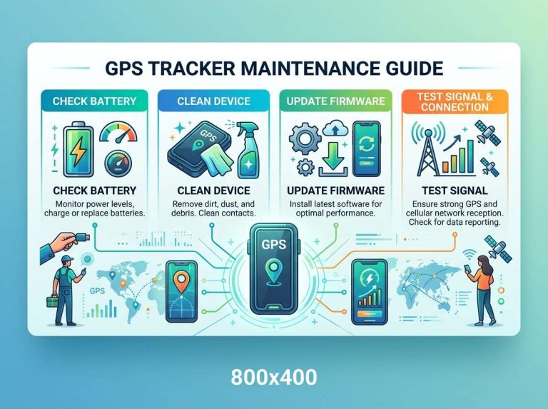 GPS Tracker Maintenance Guide