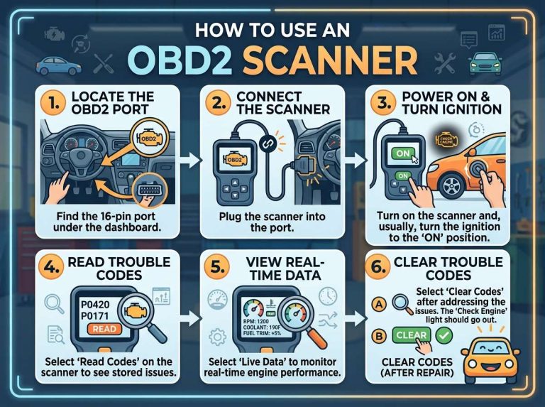 How to Use an OBD2 Scanner