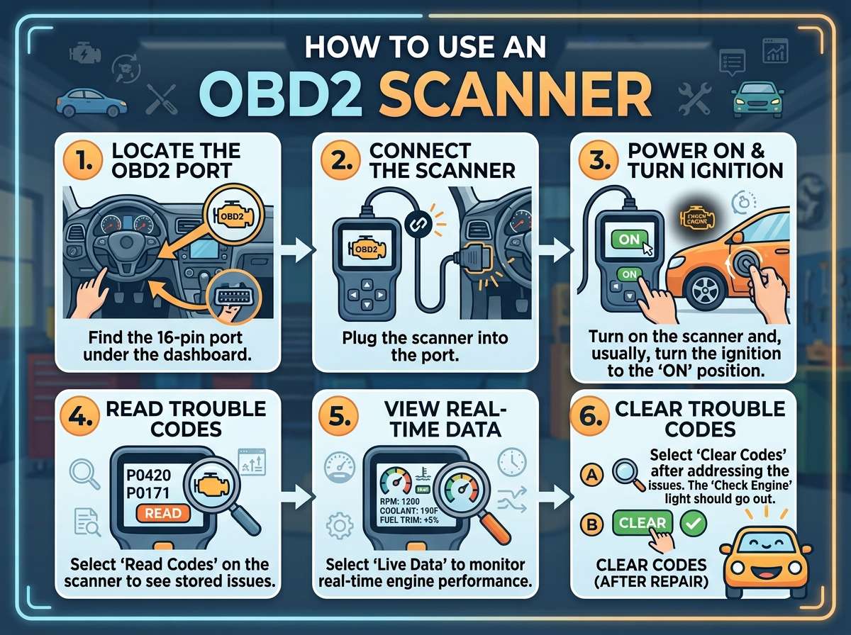 How to Use an OBD2 Scanner
