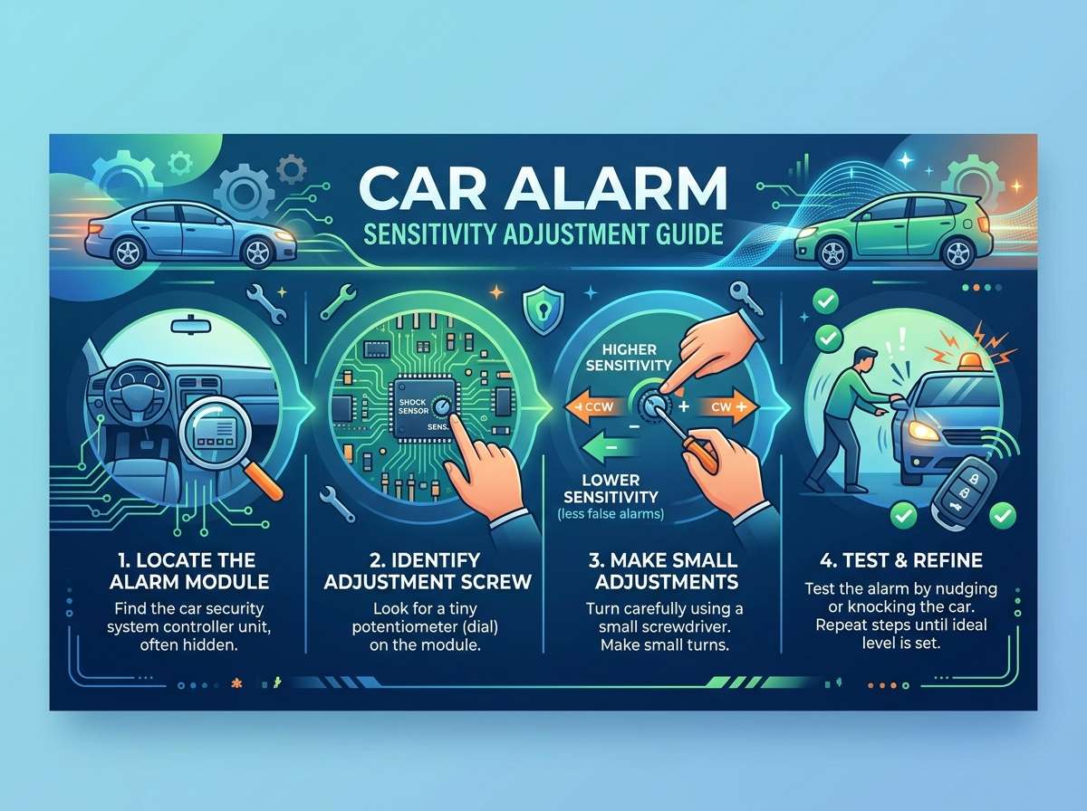 Car Alarm Sensitivity Adjustment Guide